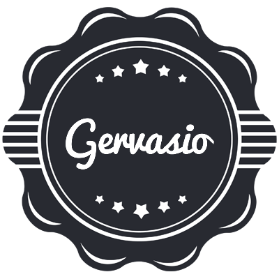 Gervasio badge logo