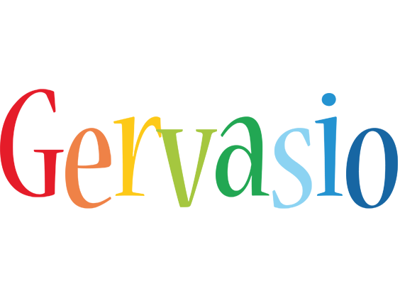 Gervasio birthday logo