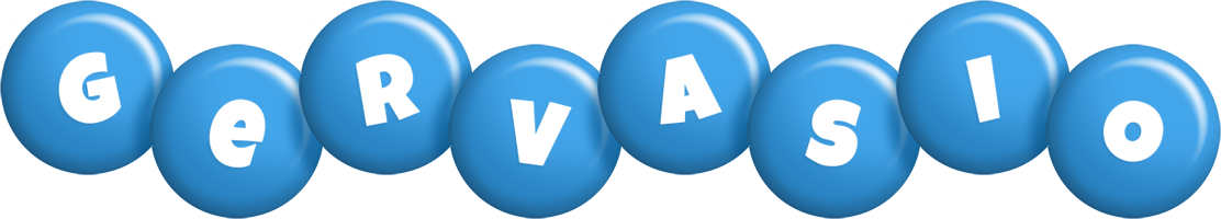 Gervasio candy-blue logo