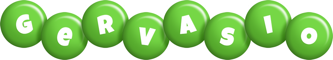 Gervasio candy-green logo