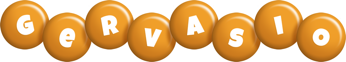 Gervasio candy-orange logo