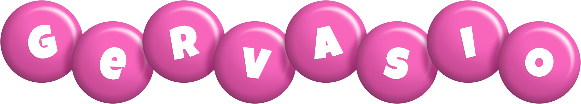 Gervasio candy-pink logo