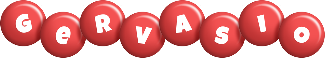 Gervasio candy-red logo