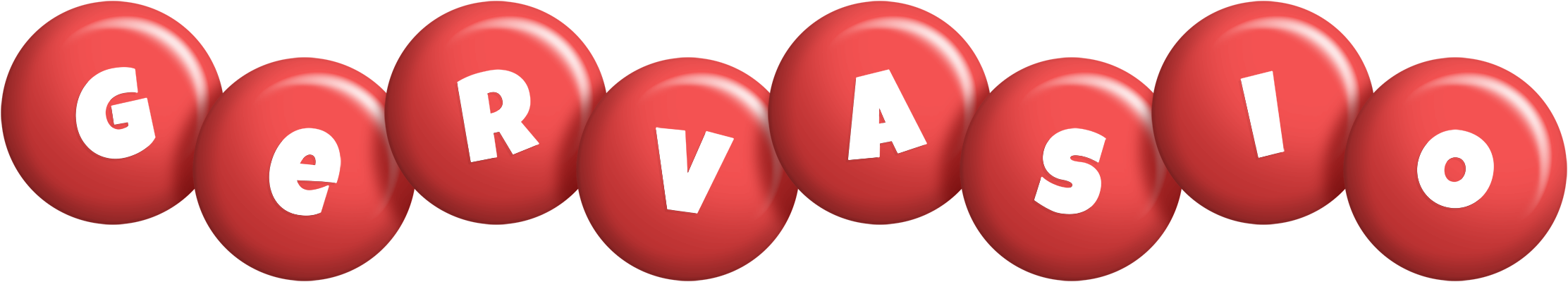 Gervasio candy-red logo