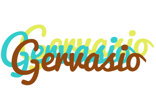 Gervasio cupcake logo