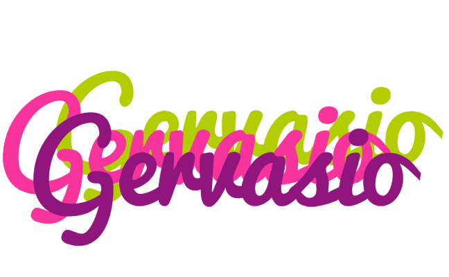 Gervasio flowers logo