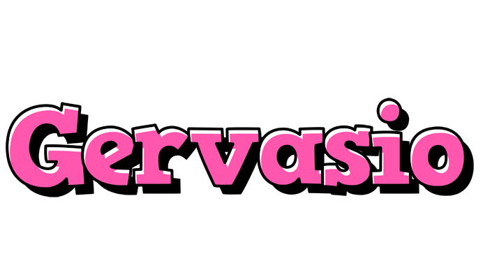 Gervasio girlish logo