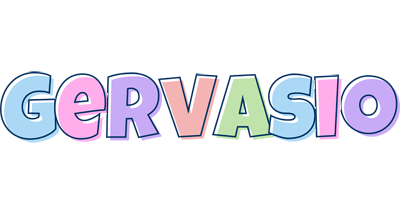 Gervasio pastel logo