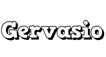 Gervasio snowing logo