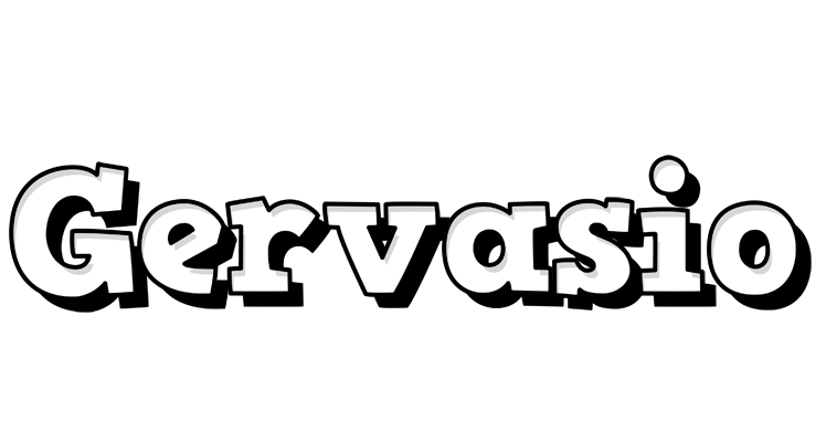 Gervasio snowing logo