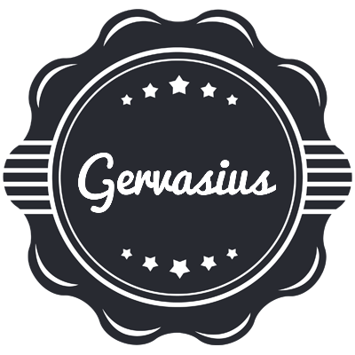 Gervasius badge logo