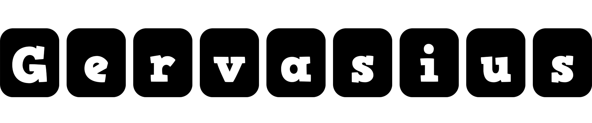 Gervasius box logo