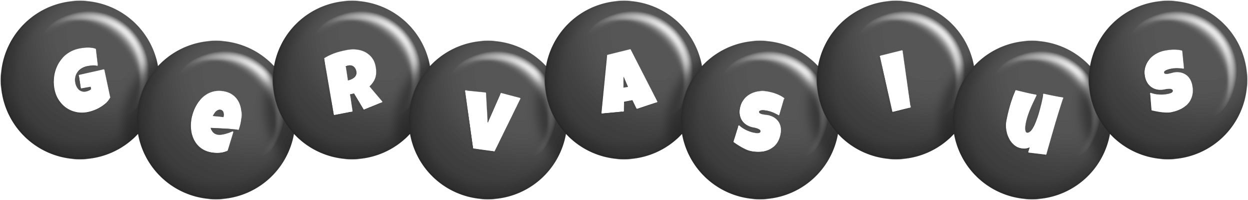 Gervasius candy-black logo