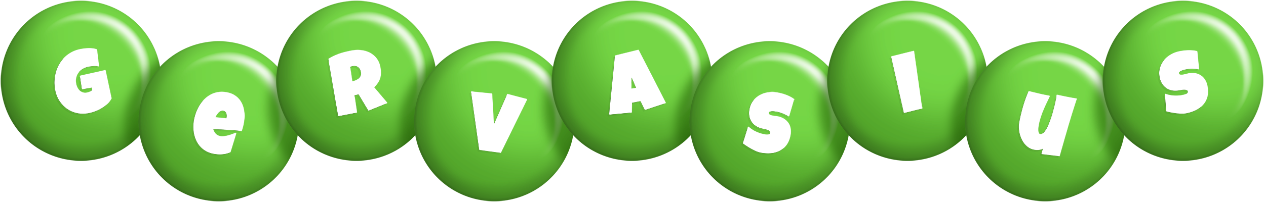 Gervasius candy-green logo