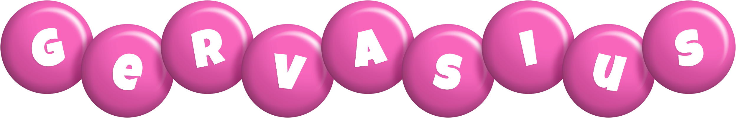 Gervasius candy-pink logo
