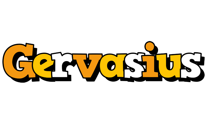 Gervasius cartoon logo