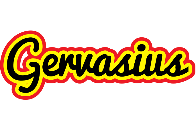 Gervasius flaming logo