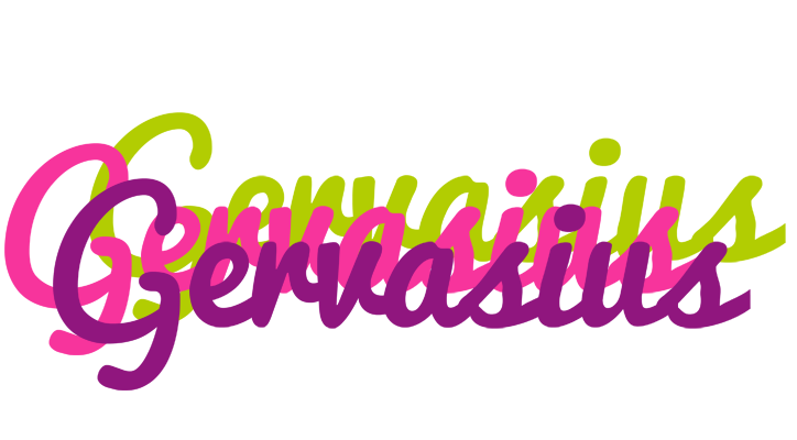 Gervasius flowers logo