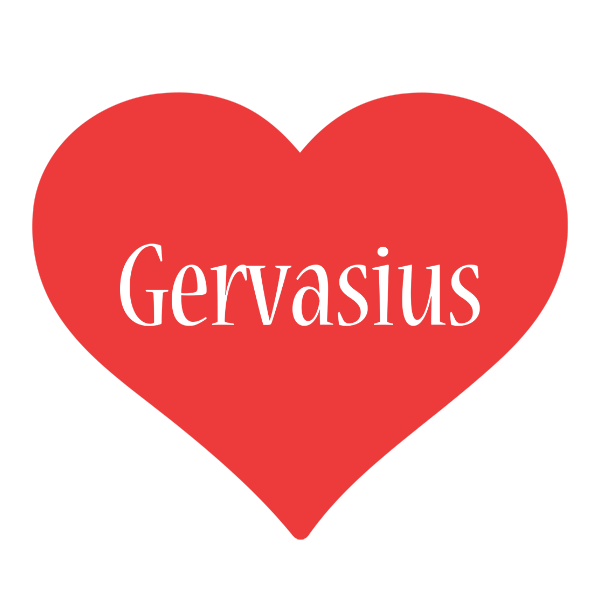Gervasius love logo