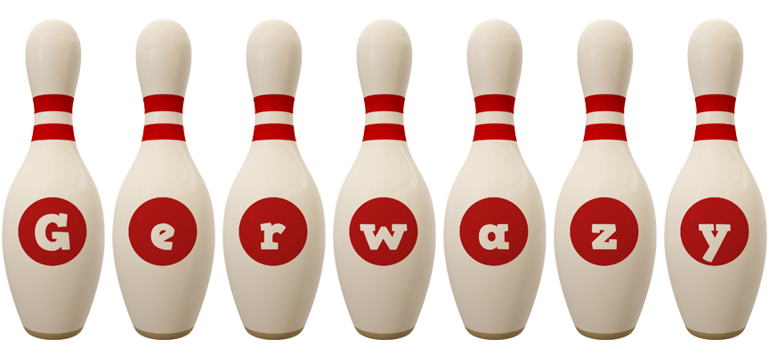 Gerwazy bowling-pin logo