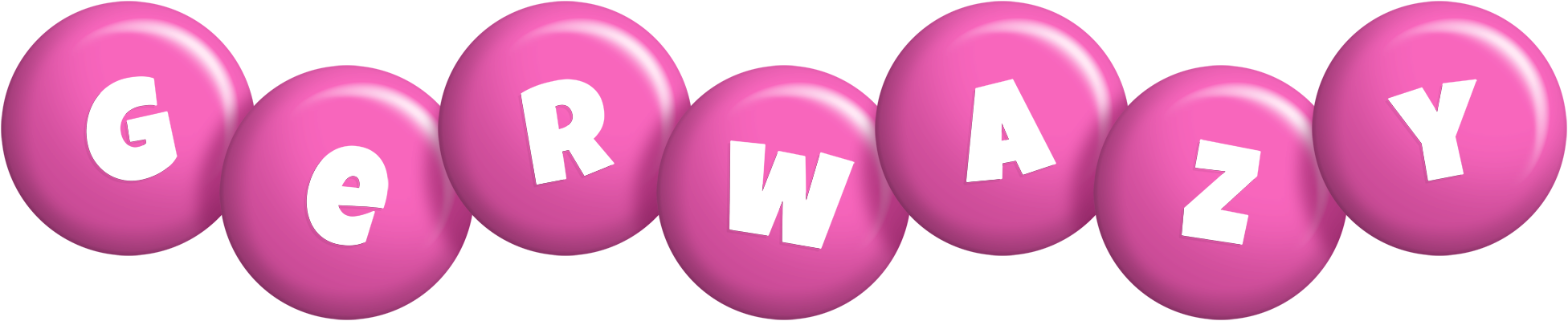 Gerwazy candy-pink logo