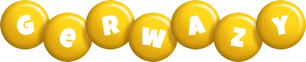 Gerwazy candy-yellow logo