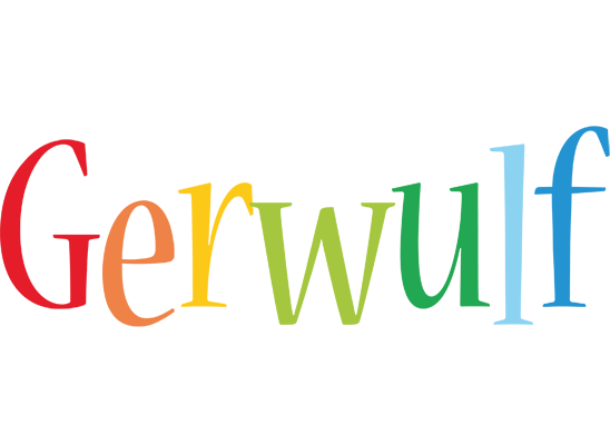 Gerwulf birthday logo
