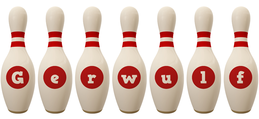 Gerwulf bowling-pin logo