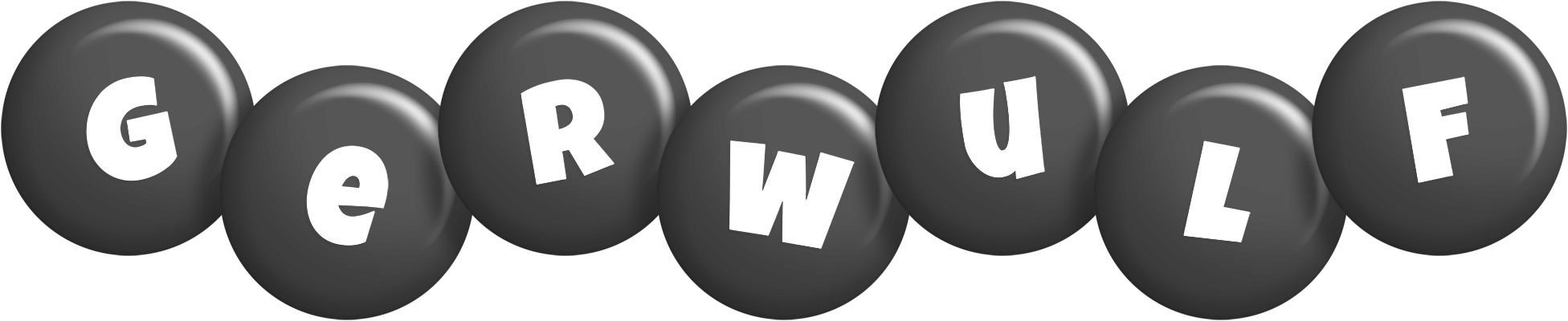 Gerwulf candy-black logo