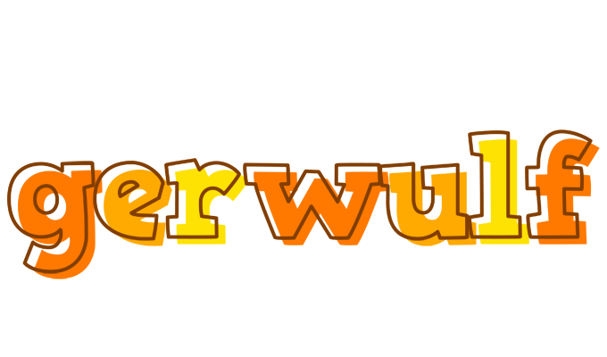 Gerwulf desert logo