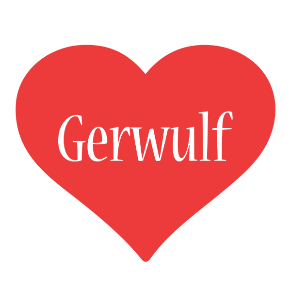 Gerwulf love logo