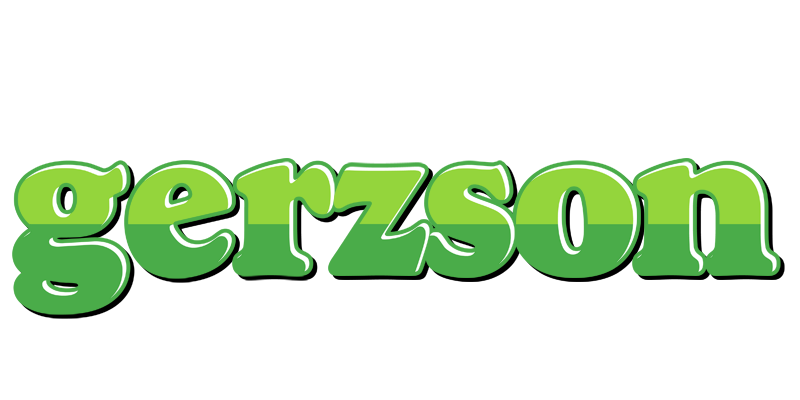 Gerzson apple logo