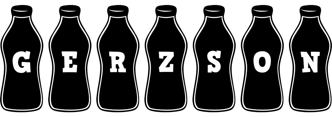 Gerzson bottle logo