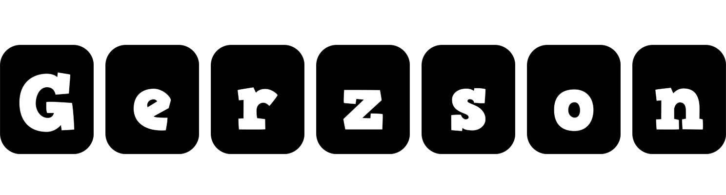 Gerzson box logo