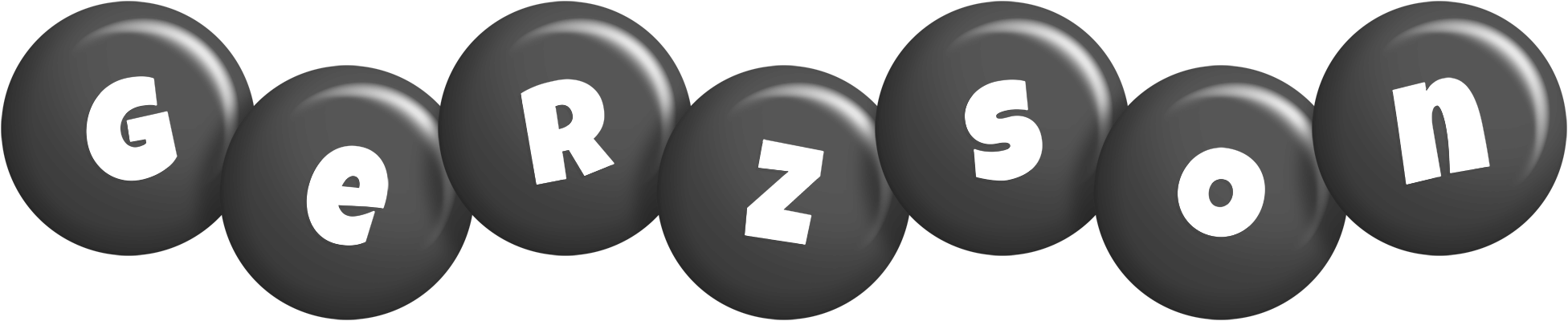 Gerzson candy-black logo