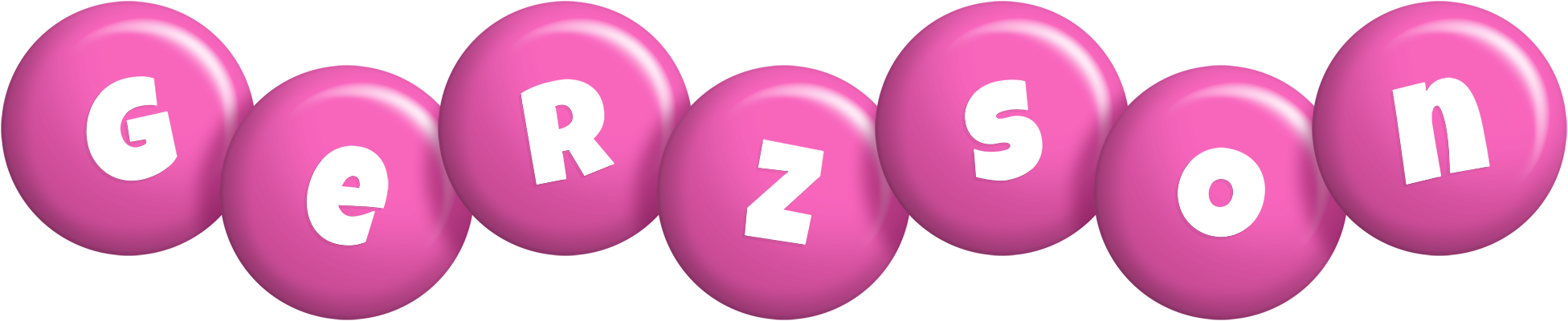 Gerzson candy-pink logo