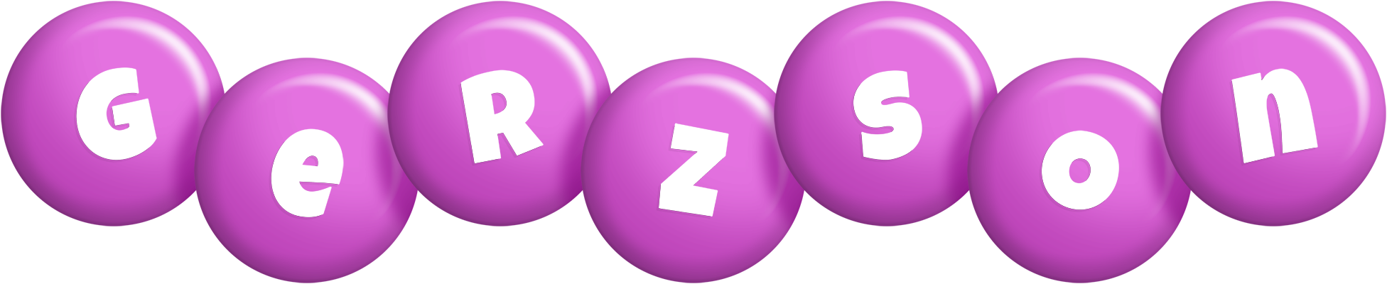 Gerzson candy-purple logo