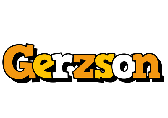 Gerzson cartoon logo