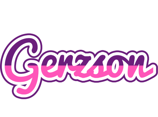 Gerzson cheerful logo