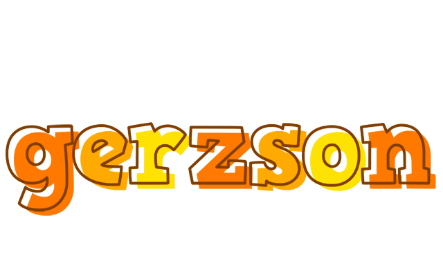 Gerzson desert logo
