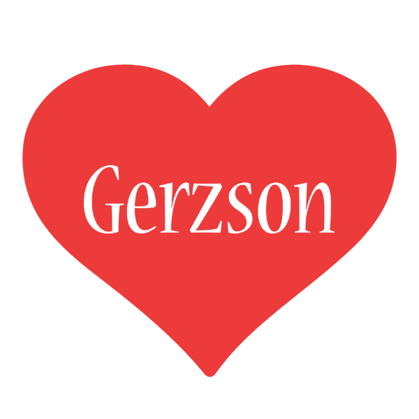 Gerzson love logo
