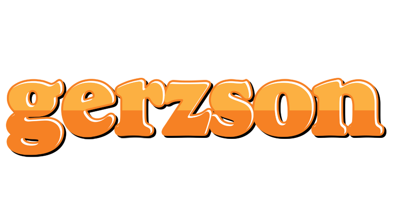 Gerzson orange logo