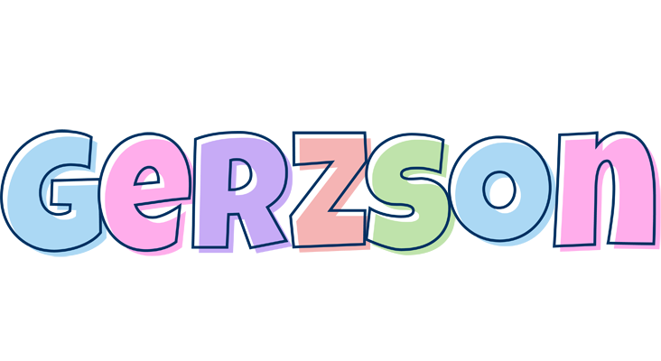 Gerzson pastel logo