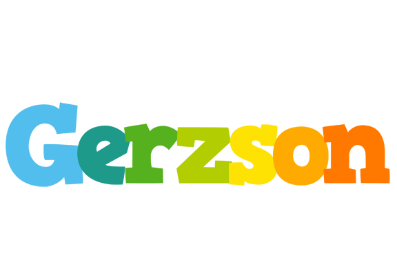 Gerzson rainbows logo