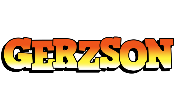 Gerzson sunset logo
