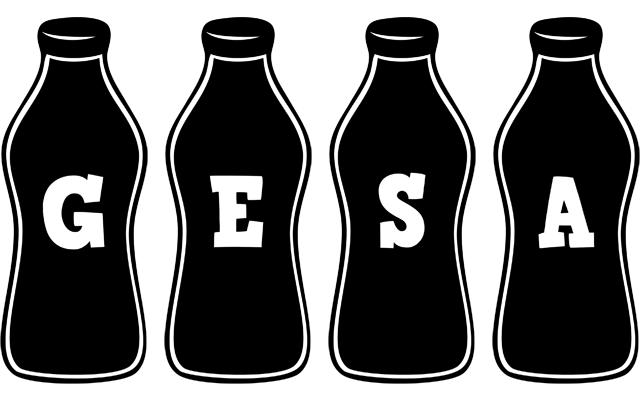 Gesa bottle logo