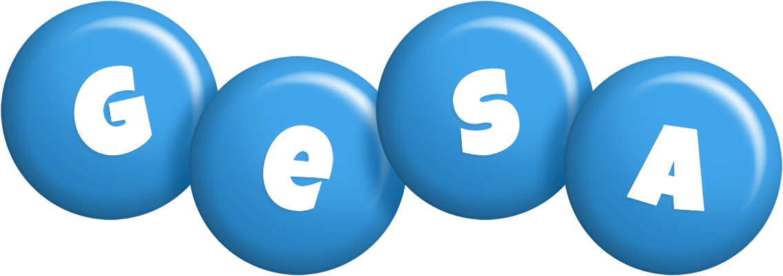 Gesa candy-blue logo