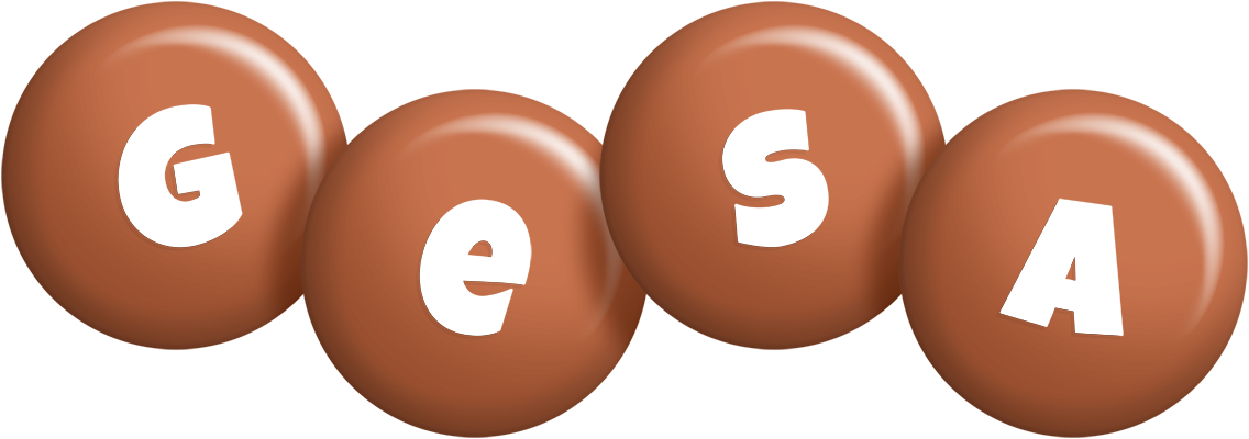 Gesa candy-brown logo