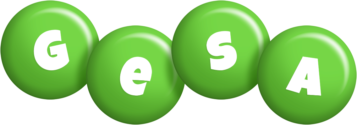Gesa candy-green logo