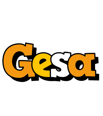 Gesa cartoon logo